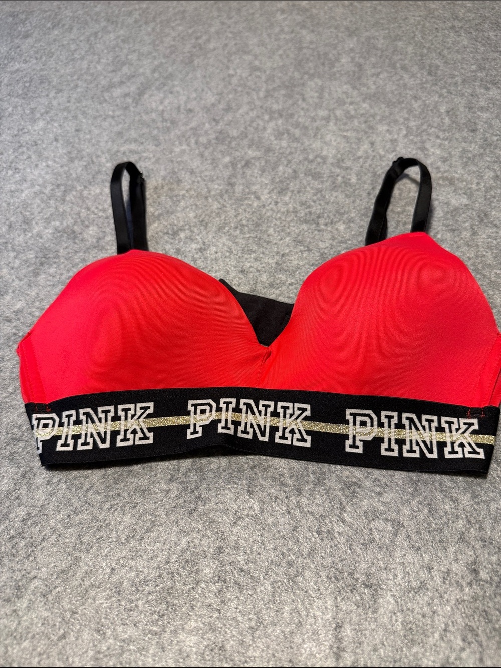🥳 5 for $25 BUNDLE PINK Victoria's Secret Red-Black Wireless Wear Everywhere Bra